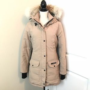 beige canada goose parka beige canada goose parka
